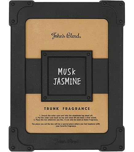ジョンズブレンド クリップディフューザー　ムスクジャスミン6点セット Amazon.co.jp: 【2個セット】 John's Blend ジョンズブレンド クリップ