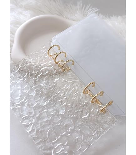 早い者勝ち 韓国 貯金 アクリルバインダー カバー A6 リフィル