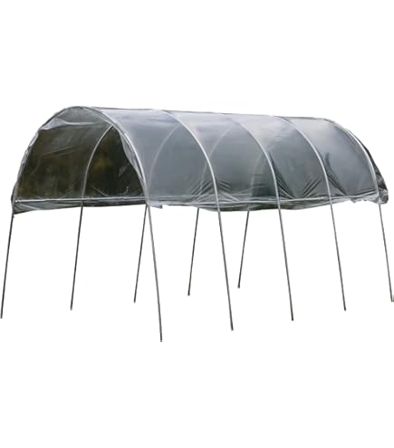 Amazon.co.jp: 南榮工業(Nan-a Corporation) 雨よけハウス 2畝用