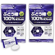 Amazon.co.jp: エブリサポート ブドウ糖 100％ ぶどう糖 タブレット 80