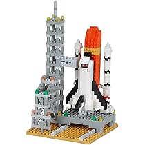 Amazon.co.jp: nanoblockナノブロック スペースセンター NBH_218