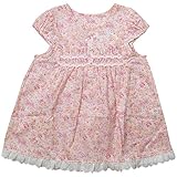 《初夏盛夏対応》(日本製) Pample Mousse(パンプルムース) 布帛ローン小花柄半袖チュニック 80cm /PK NO.DP-72101