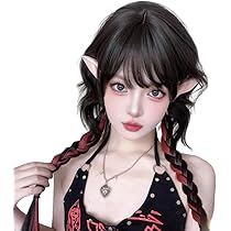 Amazon.co.jp: ウィッグ かつら コスプレウィッグ 63cm ブラック