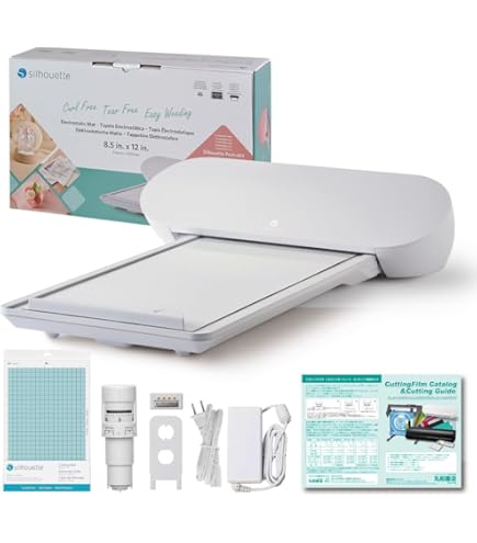 【美品】silhouetteシルエットカメオ5 静電マット付属 他ツール4点付属 Amazon.co.jp: シルエットジャパン株式会社 シルエットカメオ5