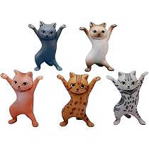 Amazon.co.jp: MRZJ JKR猫ペンホルダーネコのペンおき 全5種セットト