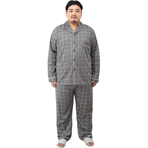 [HEWEAYTA] パジャマ メンズ 大きいサイズ 半袖 薄手 - ルームウェア 90-140KG 部屋着 3XL-5XL 上下セ HEWEAYTA] パジャマ メンズ 大きいサイズ 半袖 薄手 - ルームウェア 90-140KG 部屋着 3XL-5XL 上下セ メンズ パジャマ  ２点 上下 長袖 ビッグサイズ 大きいサイズ 太め 3XL 4XL 5XL 6XL ナイトウェア 部屋着 ルームウェア ホームウェア 小襟 開襟  前ボタン ８種