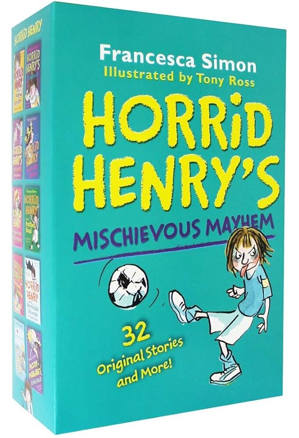 Horrid Henry Early Reader Set 25 Books Collection Box Set by