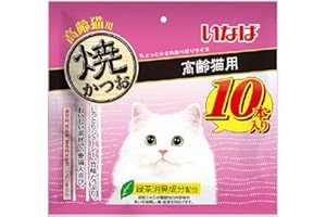 いなば 焼かつお 高齢猫用. 10本 猫用おやつ