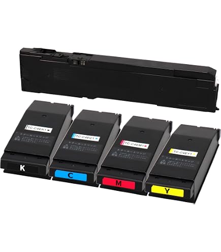 未使用】沖・LEDプリンタ用純正トナーカートリッジTNR-C4C4色4個