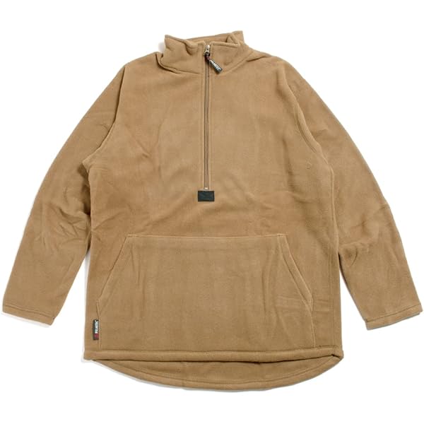 Amazon | 実物 米軍 USMC プルオーバー フリースライナー COYOTE BROWN