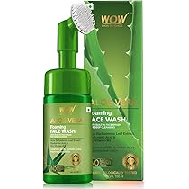 wow skin science brightening vitamin c foaming face wash