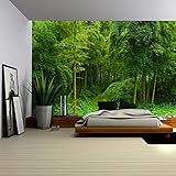 wall26 – 自己粘着壁紙大壁壁画シリーズ 100"x144" WMR-WP-RF-FOREST-02042016-011-100x24x6