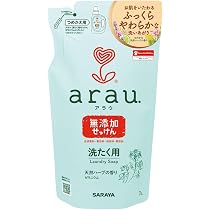 Amazon | アラウ. 洗たく用せっけん 詰替用 1L | arau.(アラウ