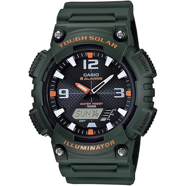 Amazon.co.jp: Casio メンズ腕時計 頑丈 クロノグラフクオーツ