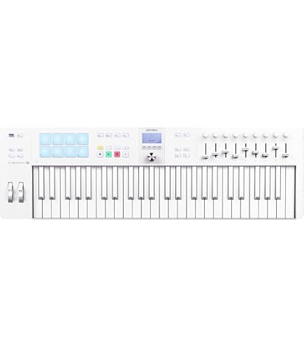 Amazon.co.jp: Arturia MIDI Keyboard Controller MiniLab 3 ALPINE