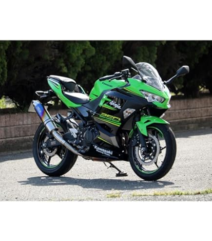 Z400.Z250 WR'S マフラー Amazon | ダブルアールズ(Wr'S) Z250 19-(2BK-EX250P)/Z400(2BL
