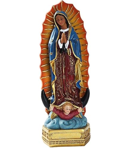Amazon.co.jp: FIALAME 樹脂 メキシコの聖母マリア像 デスクトップ