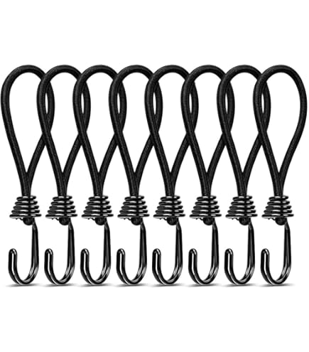 Amazon | ストレッチコード キャンプ用品 タープ テント用品 張綱