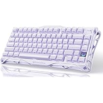 Amazon | GravaStar Mercury K1 かわいいパープル ゲーミング