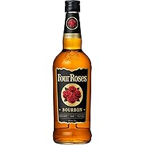 A95未開栓✨　Four Roses Bourbon ウイスキー　モルトグレーン Amazon.co.jp: Four Roses(フォアローゼズ) ウイスキー700ml