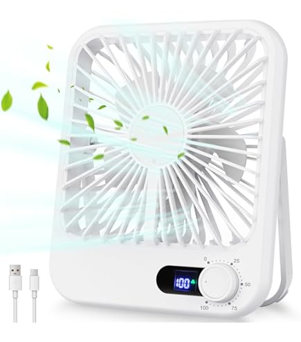 Amazon | JISULIFE 手持ち扇風機 Life7 – 究極の柔軟性:広くて強力な