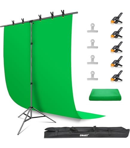 WASJOYE 背景布 クロマキー 撮影用 グリーンバック 自立型 スクリーン Amazon | WASJOYE グリーンバック 自立式 1.5*2M 背景布 緑