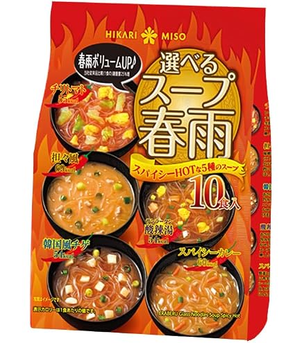 Amazon | ひかり味噌 たっぷり一杯 大満足 春雨スープ 30食入 | Hikari