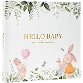 Happlignly ベビーメモリーブック スクラップブック フォトアルバム 妊娠日記 かわいい動物の記念記録 成長日記 手アカウント 丈夫で使いやすい A