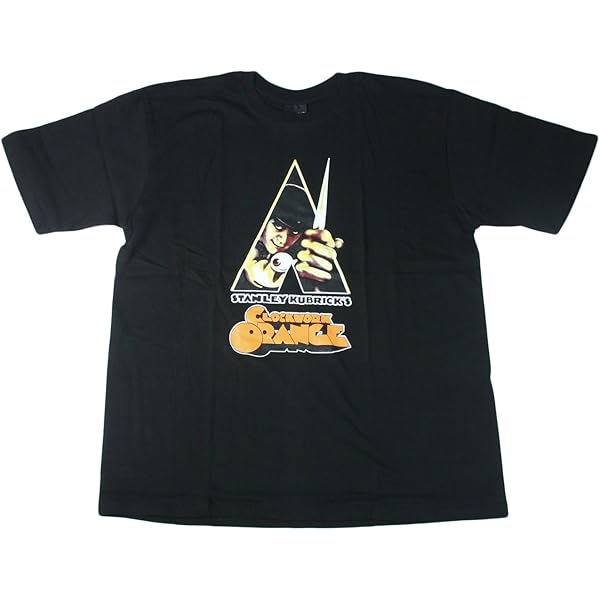 時計じかけのオレンジA Clockwork Orange 映画Tシャツ M Tシャツ 時計じかけのオレンジ CLOCKWORK ORANGE オレンジ 映画
