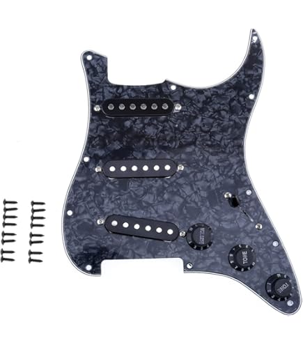 Fender Stratocaster Pre-Wired SSSピックガード Pre-Wired Strat® Pickguard, Custom Shop Fat 50's SSS – Fender