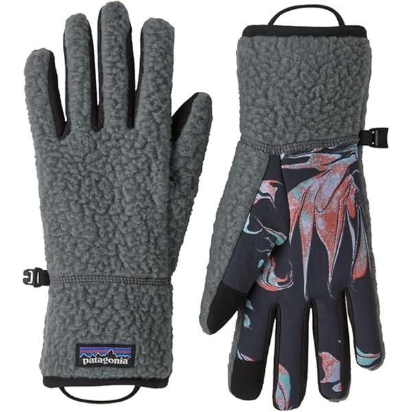 Amazon | [パタゴニア] Retro Pile Glove Pelican レトロ パイル