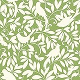 York Wallcoverings er8136 Waverly Cottageバードソング、壁紙 ロール ER8136 1