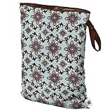 Planet Wise Wet Diaper Bag, Aqua Swirl, Large by Planet Wise [並行輸入品]