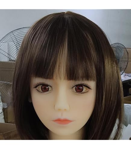 Amazon.co.jp: フィギュア ヘッド ウィッグ付きドールヘッド 等身大