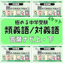 【069】中学受験国語の重要語句セット　サピックス　言葉ナビ上下対応　中学入試 Amazon.co.jp: 069 中学受験国語 重要語句カードセット 暗記