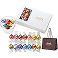 リンツ Lindt チョコレート リンドール テイスティングセット ピック&ミックス 15種20個入 推し活 ギフト 手提げ袋付き ショッピングバッグS付