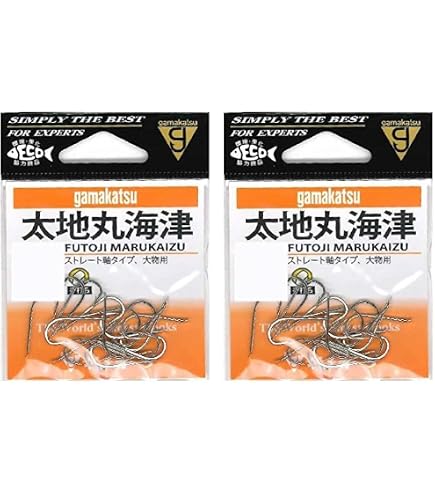 Amazon | がまかつ(Gamakatsu) 太地丸海津 フック 白 14号 釣り針 