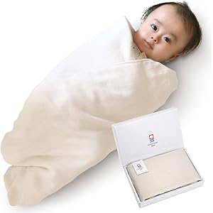 今治タオル おくるみ 出産祝い オーガニックコットン 3重ガーゼ 日本製 化粧箱入り ギフトセット 男の子 女の子 im…