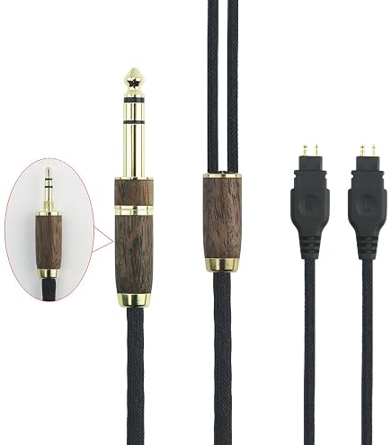 Amazon | ヘッドホンケーブル 2pin リケーブル バランス 交換用 HD650
