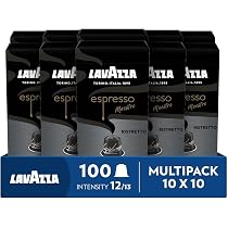 Lavazza, Qualità Rossa, 100 Coffee Pods Compatible with Nespresso ...