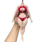 シームレス素体　1/6 女性 可動フィギュア シリコン素材　リアル塗装済み　白肌 Amazon | HiPlay True1Toys 1/6 シームレス素体 TR1026A 大胸版 美白肌