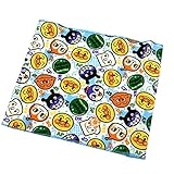 ベビーキッズ 男の子 女の子 男児 女児 アンパンマン 総柄 腹巻 はらまき ボーイズ ガールズ j-kuz01 ブルー