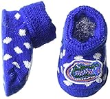 NCAA Florida Gators幼児水玉ギフトボックスブーティ、新しい生まれ、ロイヤル/ホワイト