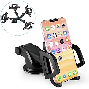 車載ホルダー ゲル吸盤式 エアコン吹き出し口取り付け 2in1 伸縮アーム 横幅調節可 車載スタンド 多機種対応