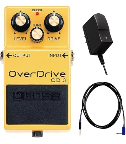 Amazon | BOSS OverDrive OD-3 黄色 | ディストーション・オーバー