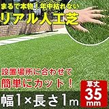 リアルすぎる人工芝　ロールタイプ　幅1m×長さ1m　武田コーポレーション
