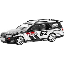 pop race 3台セット Amazon | POP RACE 1/64 NISSAN STAGEA SIM0N'S GARAGE #62