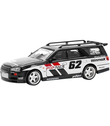 Amazon | POP RACE 1/64 NISSAN SKYLINE GT-R R32#22 AXIA GROUP A
