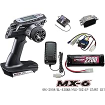 SANWA MX-6　RX-391W サンワ プロポ　送信機　受信機 SANWA MX-6 EP START SET 電動RCカー用プロポセット RX-391W