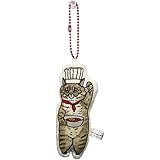 シナダグローバル(Shinada Global) 世にも不思議な猫世界 春男 ガマ口ポーチ 5×2.5×7cm ポーチ ネコセカイ 猫 ネコ YNBM-0058H